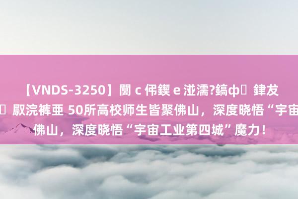 【VNDS-3250】闅ｃ伄鍥ｅ湴濡?鎬ф銉犮儵銉犮儵 娣倝銇叞浣裤亜 50所高校师生皆聚佛山，深度晓悟“宇宙工业第四城”魔力！